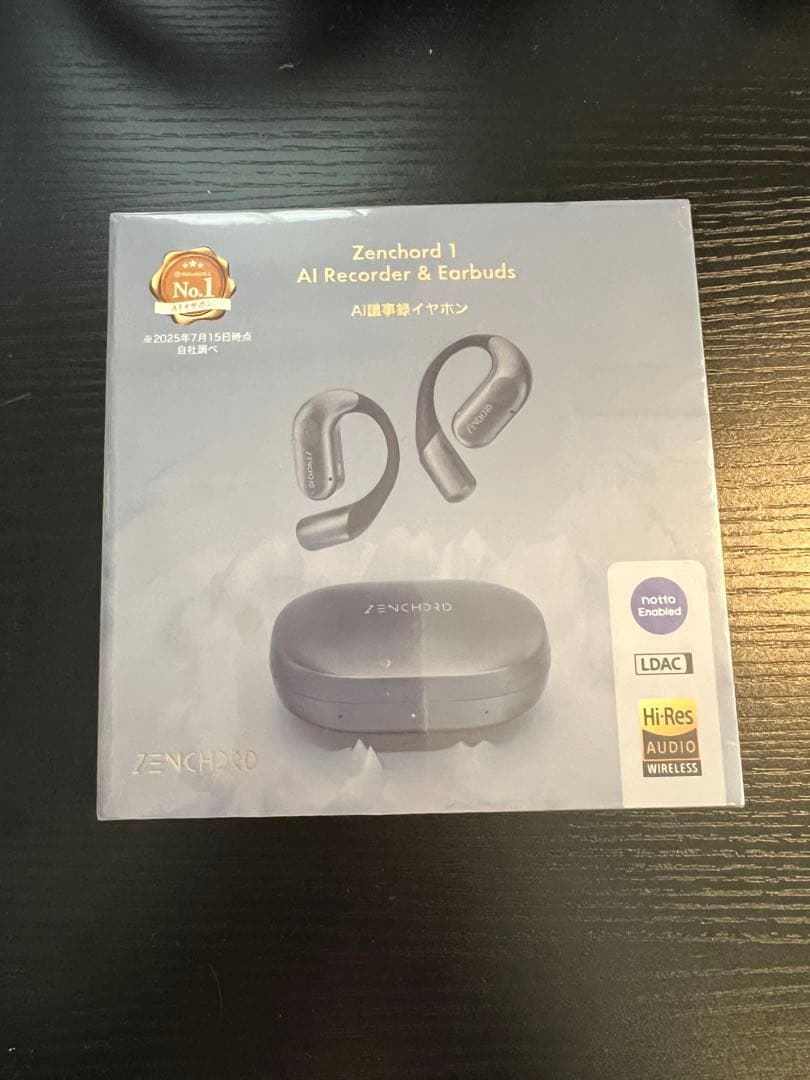イヤホン Zenchord 1 AI Recorder & Earbuds