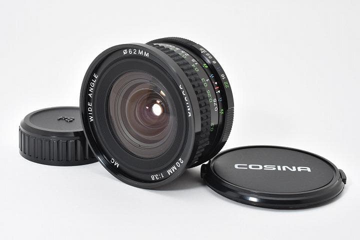 15697EF 極美品 COSINA 20mm F3.8 コシナ M42 レンズ