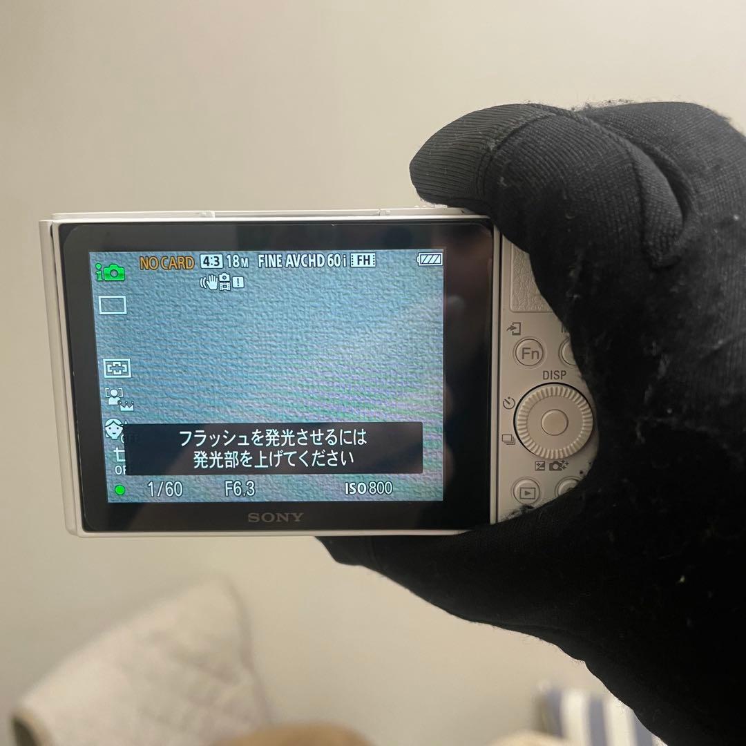 SONY Cyber-shot DSC-WX500 ホワイト ケース付き