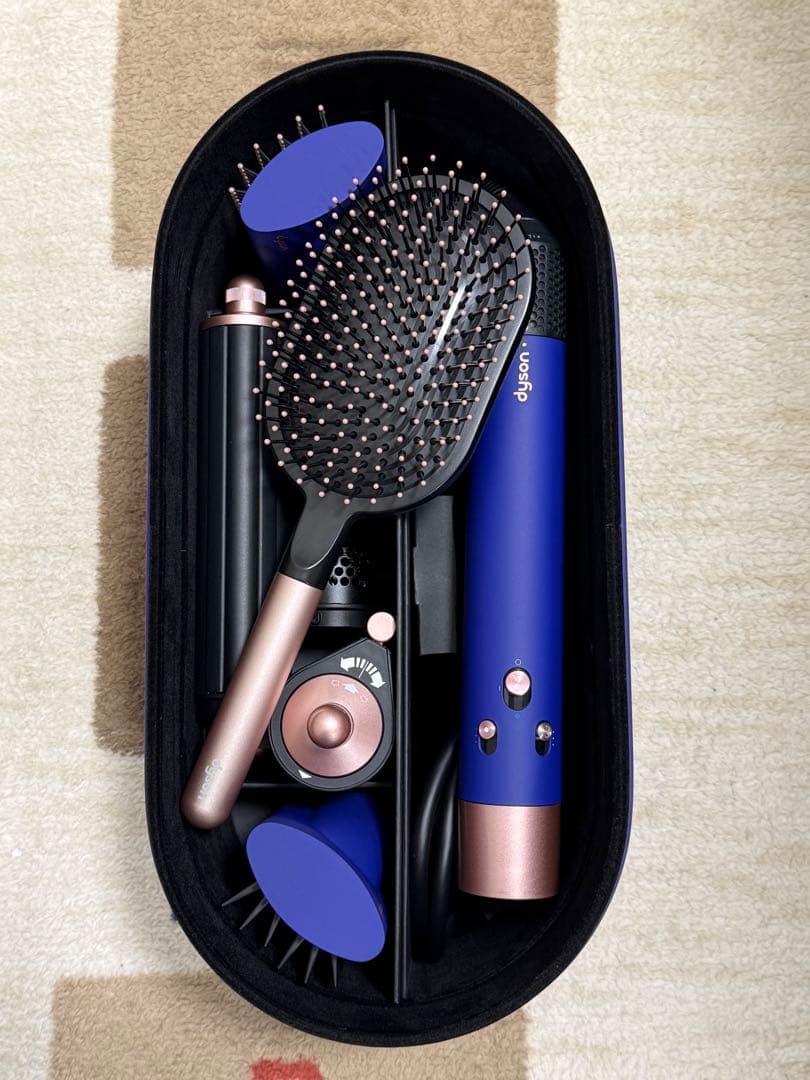 ダイソン エアラップ マルチスタイラー コンプリートロング ビンカブルー/ロゼ