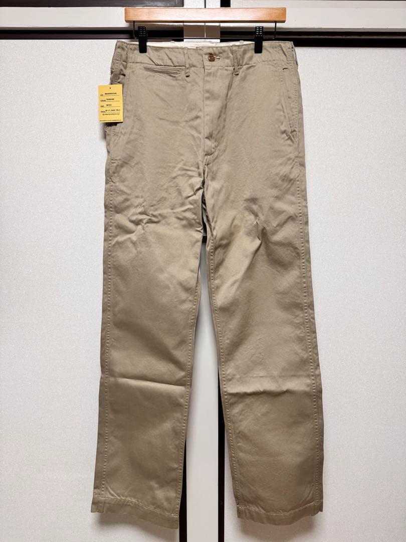 BUZZ RICKSON’S CHINOS (ONE WASH) W32