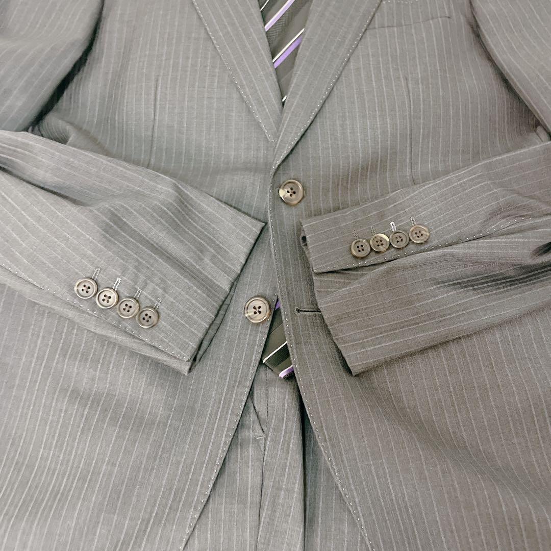 ポールスミス 高級ロロピアーナ 花柄 シルク　セットアップ 白ステッチ 総裏 L