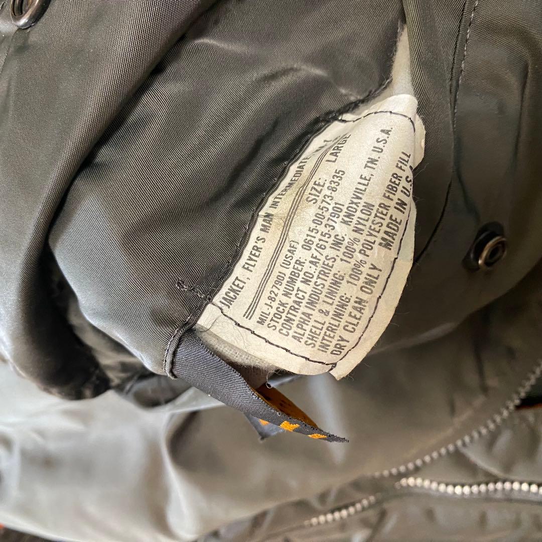 ma-1 alpha 80s usa製　アルファ80年代