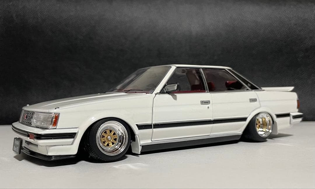 1/24 アシェット 国産名車 TOYOTA マークⅡ 改 カスタム 旧車