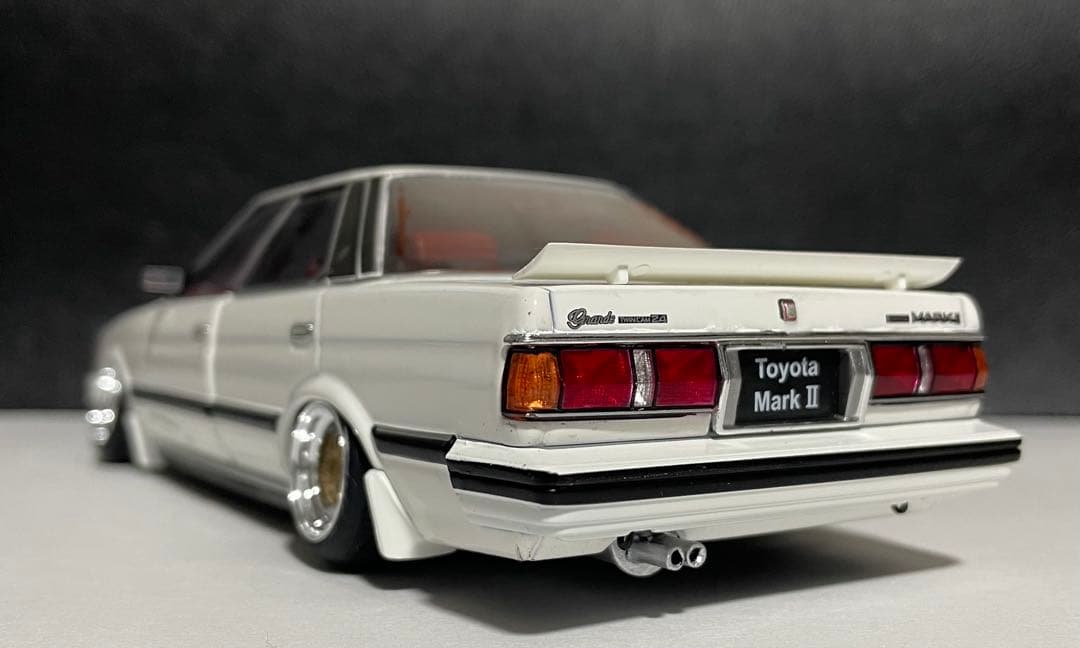 1/24 アシェット 国産名車 TOYOTA マークⅡ 改 カスタム 旧車