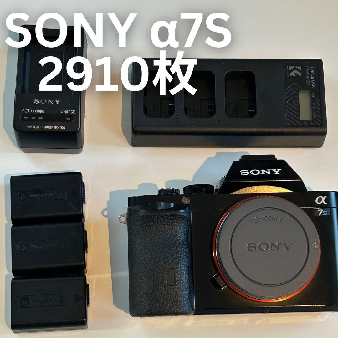 SONY α7S ILCE-7S ミラーレスカメラ2910枚