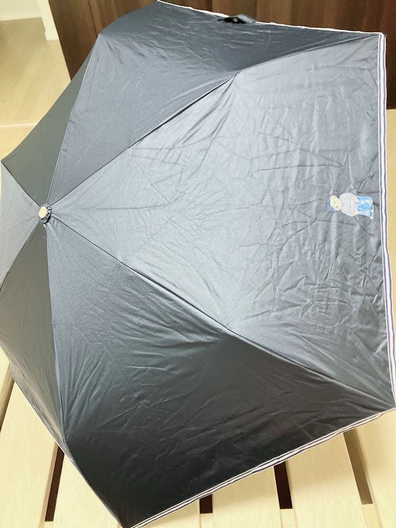 極美品　ポロベア　折りたたみ傘 遮光 晴雨兼用　日傘