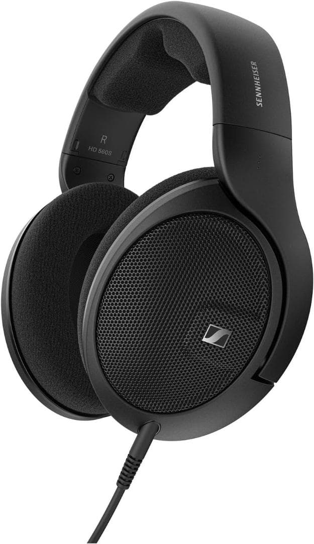 SENNHEISER HD560S 開放型 有線ヘッドホン ブラック 高音質