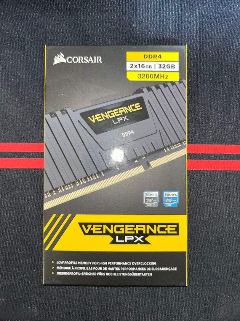 メモリー Corsair Vengeance LPX DDR4 32GB 3200MHz