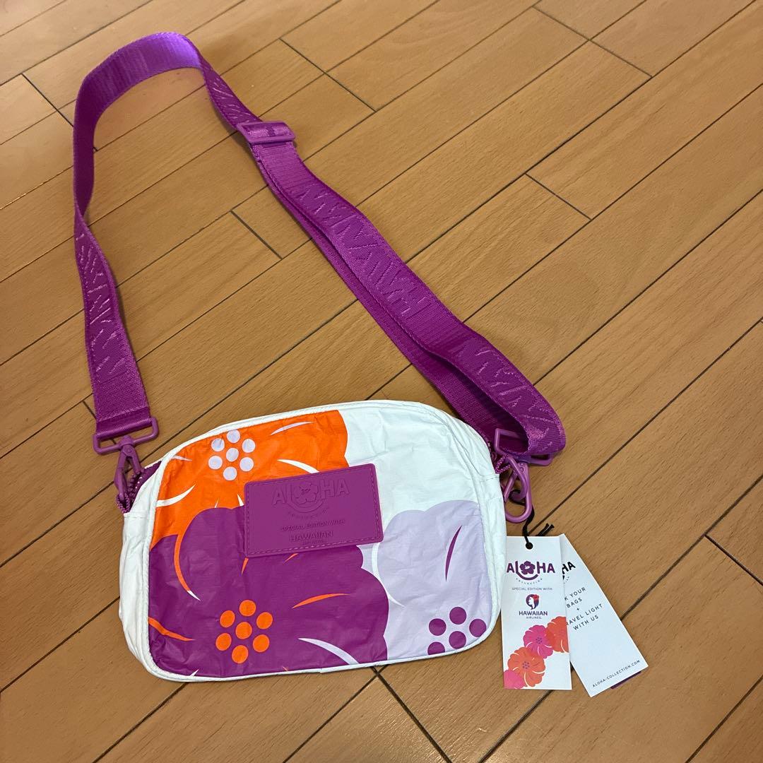 アロハコレクション　限定ハワイアン航空ショルダーバッグ