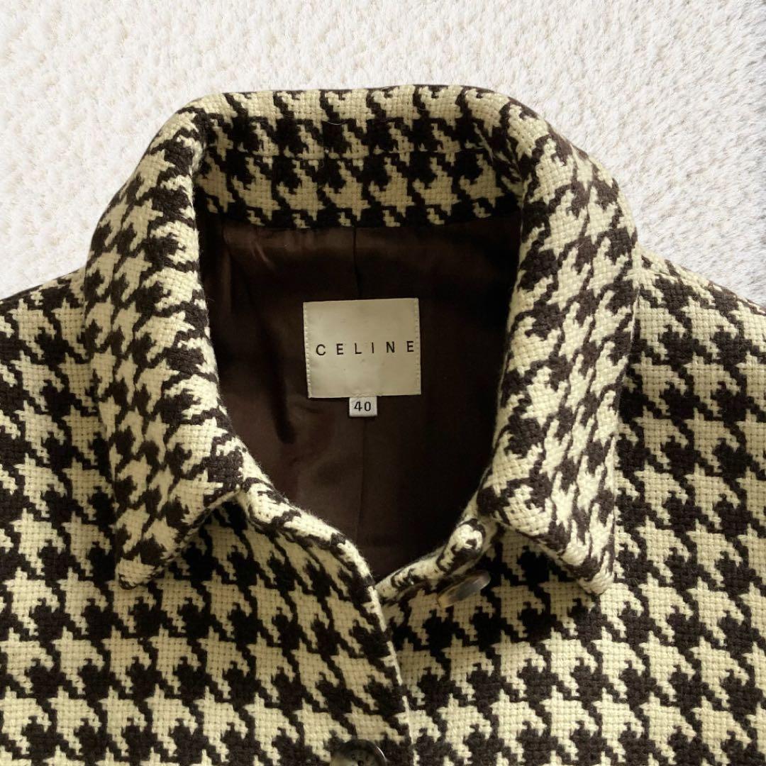 【美品】CELINE 千鳥柄 セットアップ
