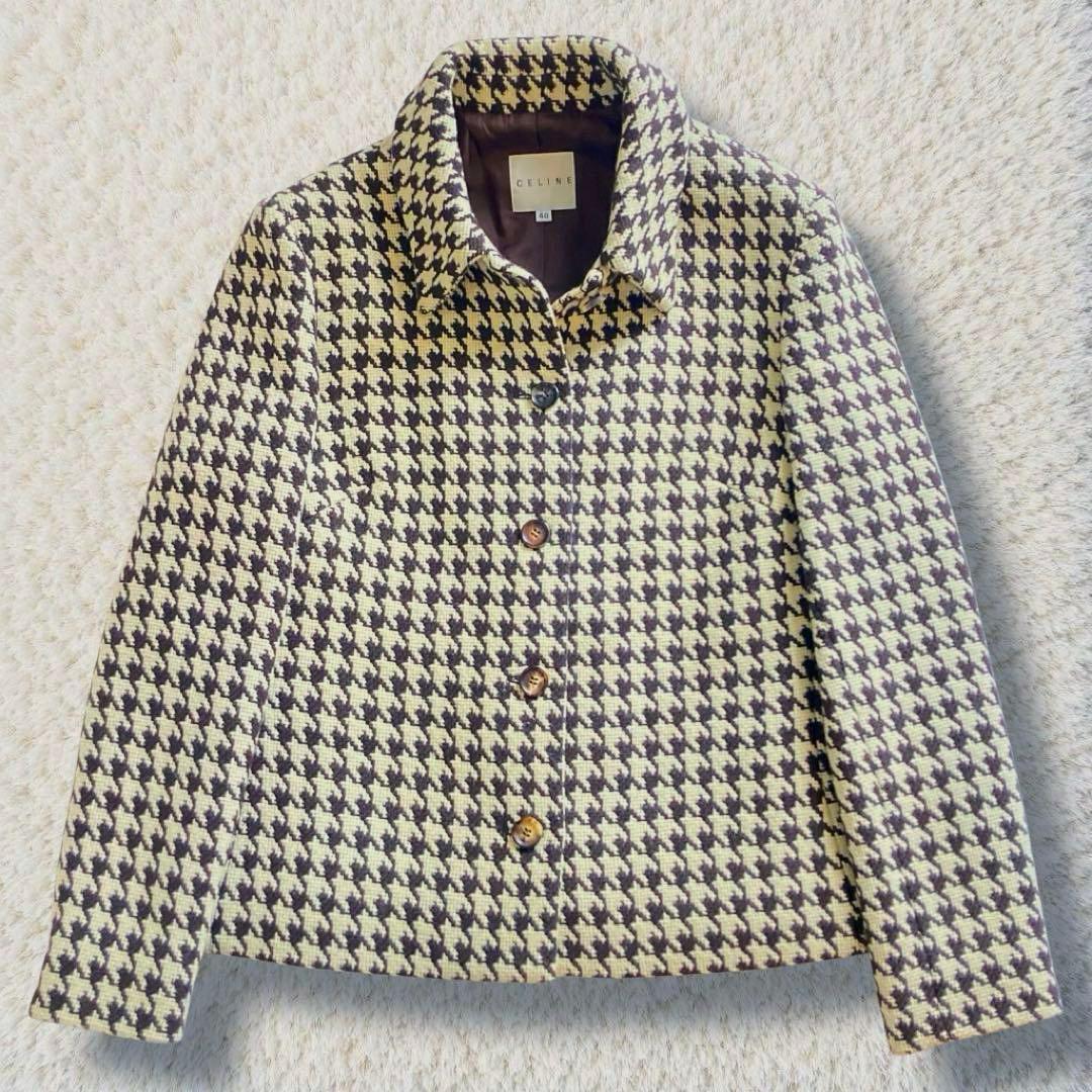 【美品】CELINE 千鳥柄 セットアップ