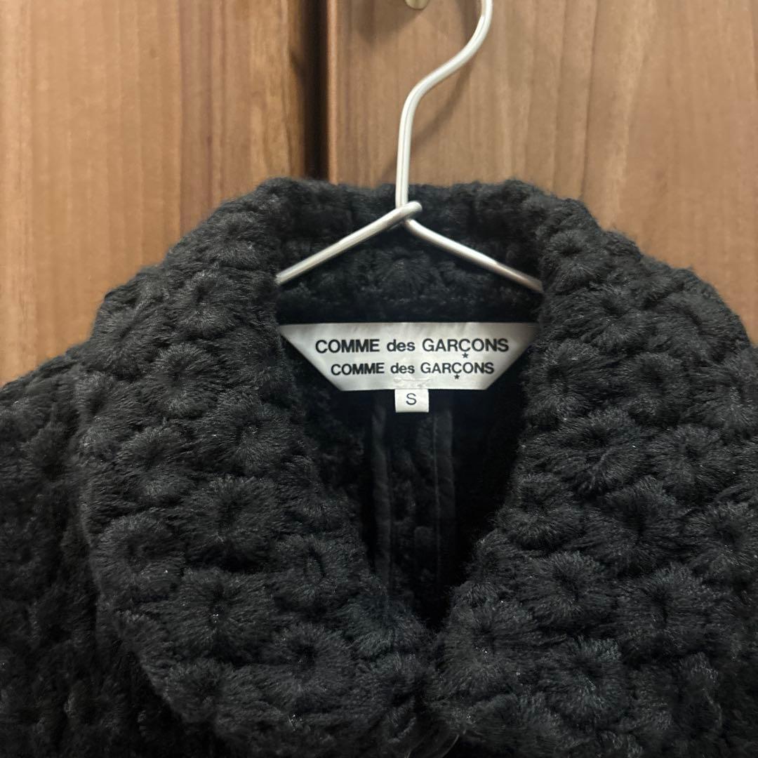 COMME des GARÇONS ブラック テーラードジャケット S
