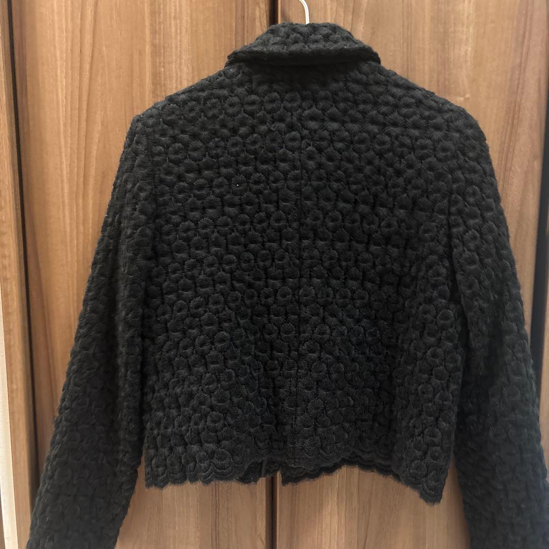 COMME des GARÇONS ブラック テーラードジャケット S