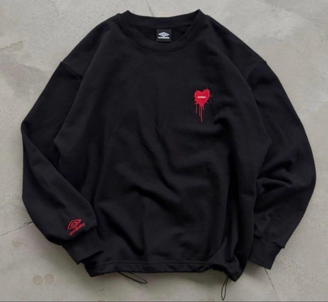 トップス ONCILY umbro HEART LOGO DRAW CODE SWEAT