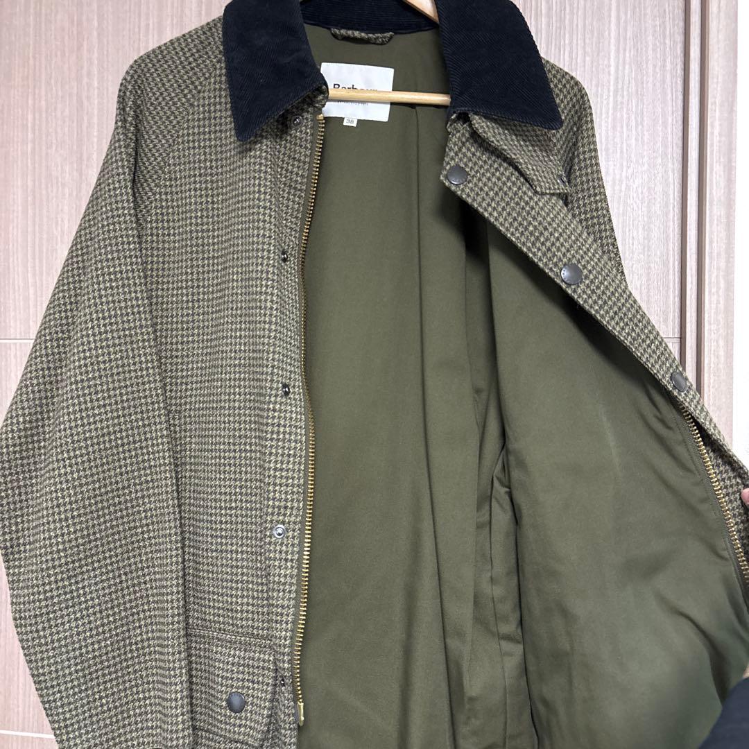 Barbour BEAUFORT チェック柄ジャケット 38