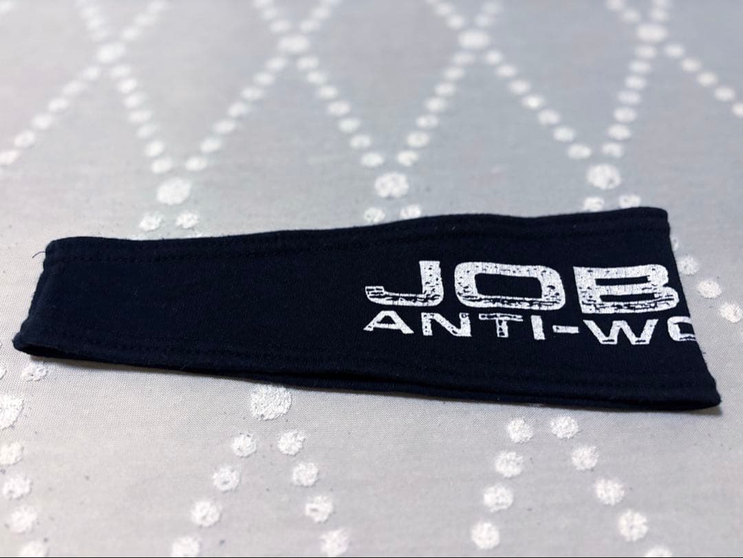激レア JOBLESS ANTI-WORK WEAR ヘアバンド 80s 90s