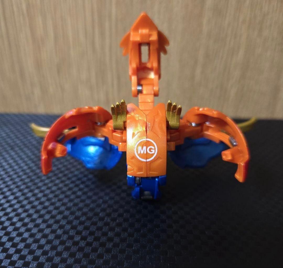 爆丸　轟ガリュウ 瞬ホルス 羅ビヨンド 3体セット 爆テク36㎜