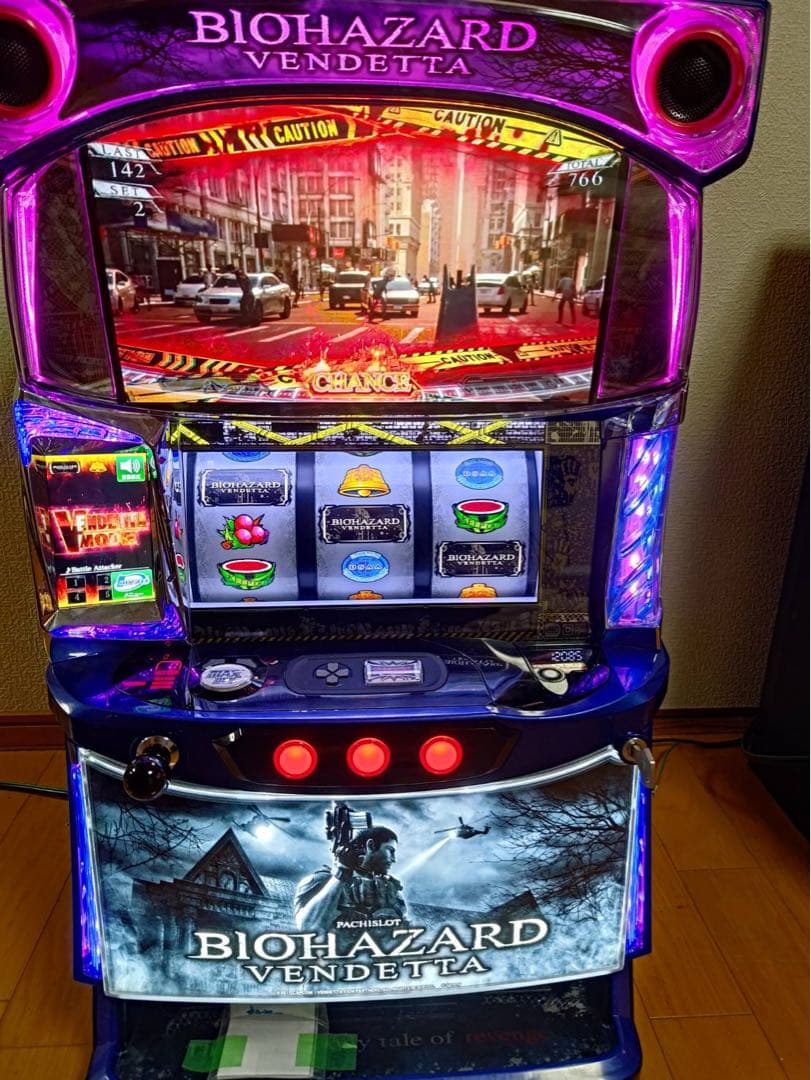 パチスロ　スマスロ実機　バイオハザードヴェンデッタ　※引き取り限定※