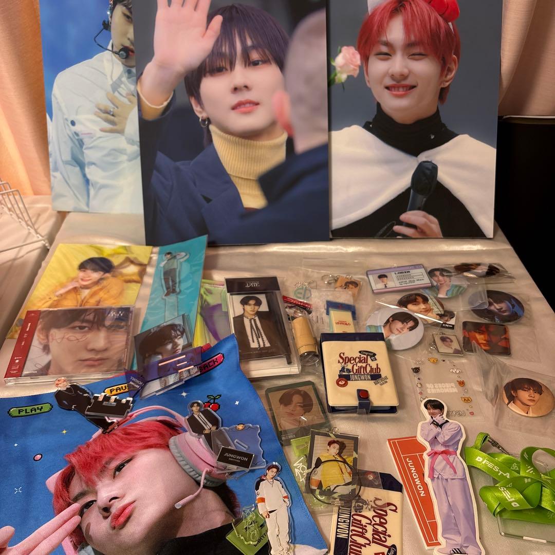 ジョンウォン グッズ アクスタ キーホルダー