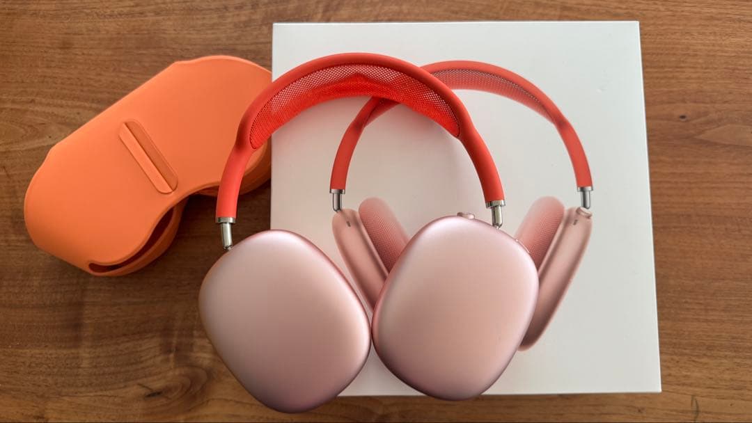 AirPods Max ピンク (lightning cable)