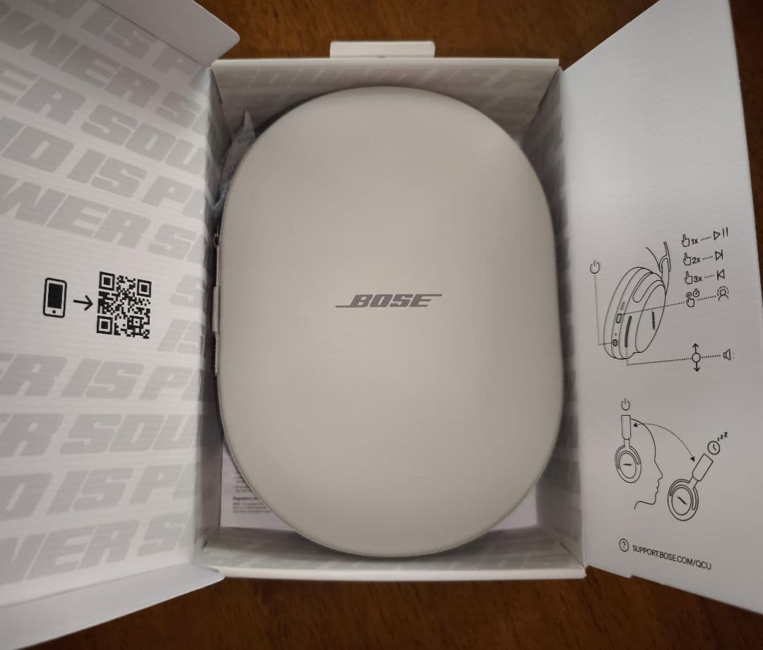 Bose QuietComfort Ultra ワイヤレスヘッドホン ホワイト