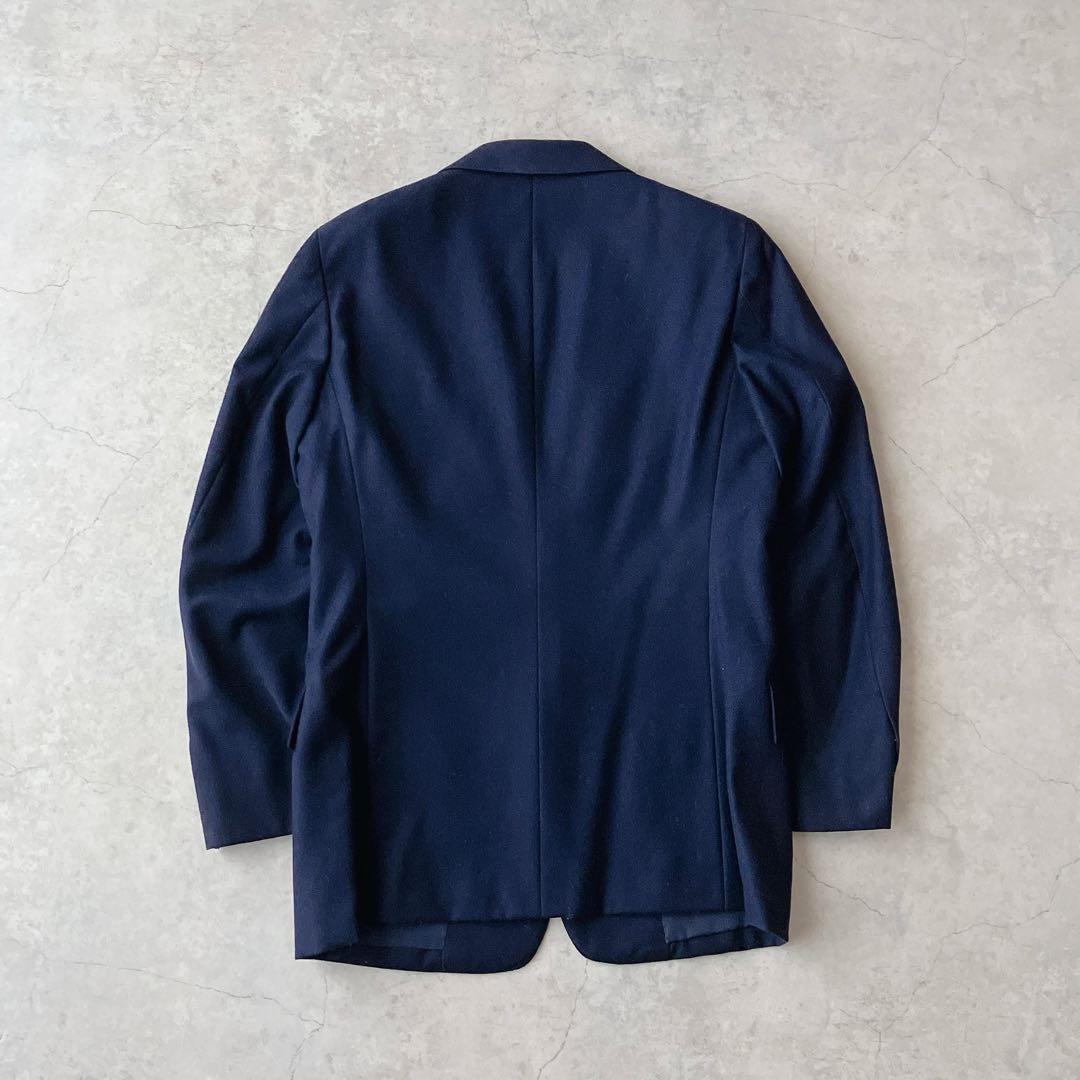 90s ラルフローレン ネイビー テーラードジャケット 紺ブレ ゴールドボタン