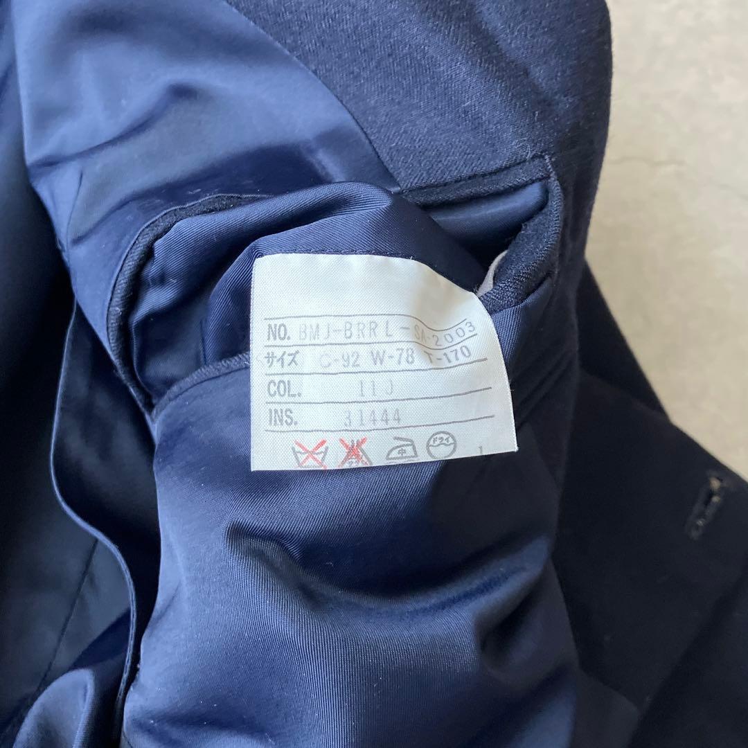 90s ラルフローレン ネイビー テーラードジャケット 紺ブレ ゴールドボタン