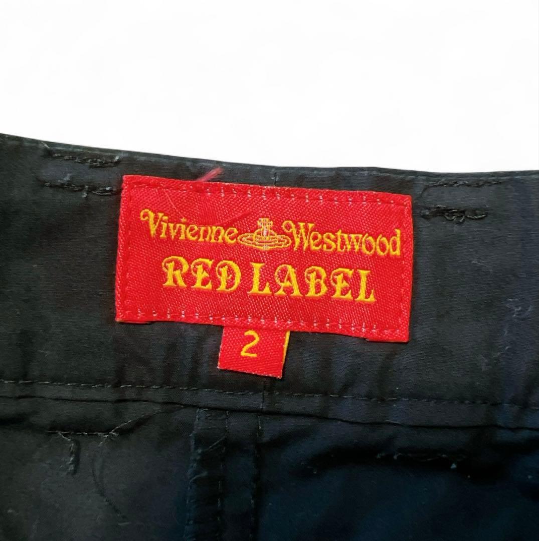 【希少】ヴィヴィアンRED LABEL ベルト付ショートパンツ 黒