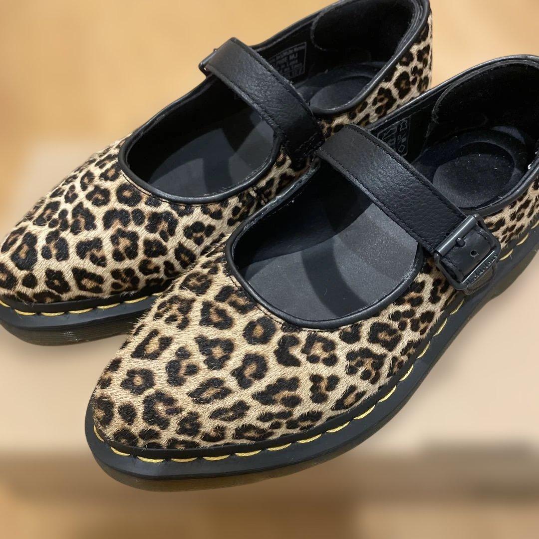 ドクターマーチン　ELPHIE MJ ヒョウ柄 ローファー US6