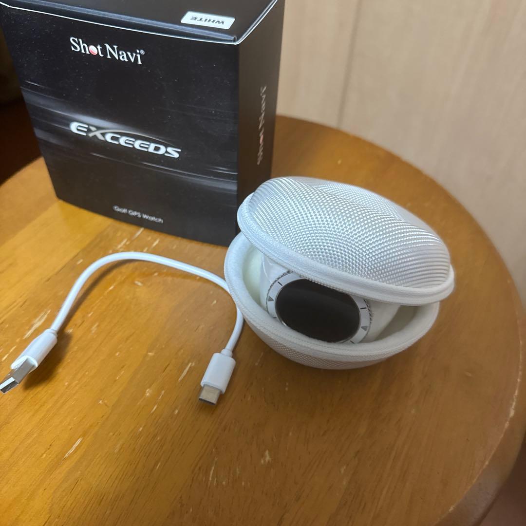 ShotNavi EXEEDSゴルフGPSナビ ホワイト