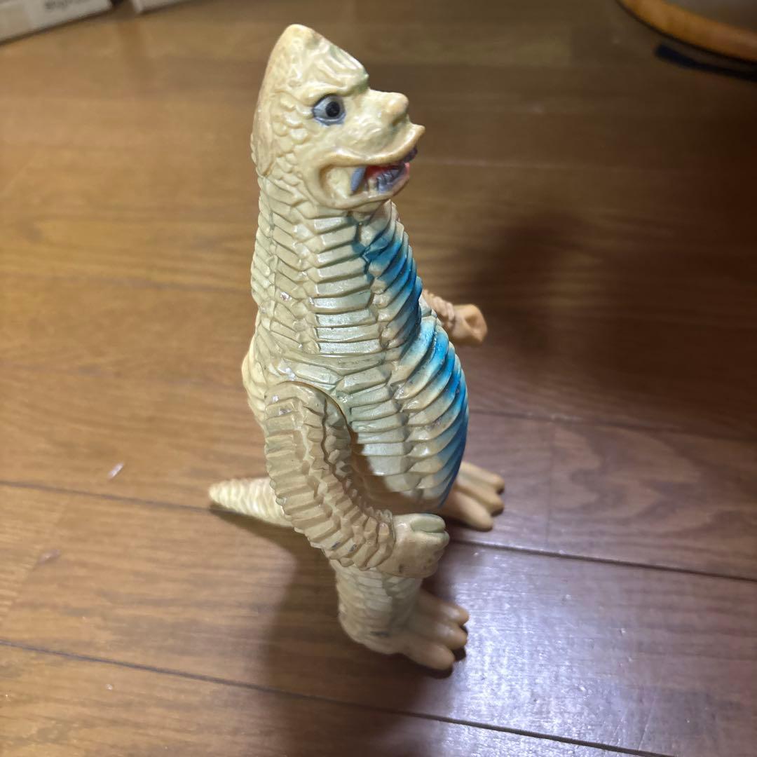 昭和レトロ 当時物 ブルマァク レッドキング ソフビ