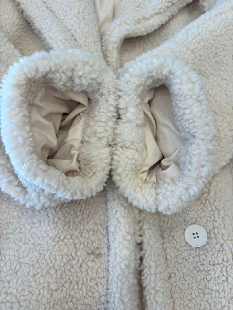 ZARA ロング丈ボアコート