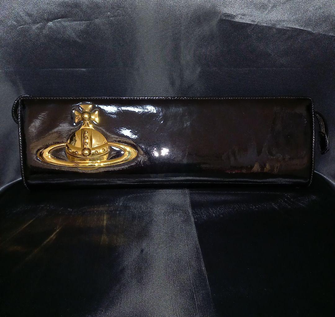 【Vivienne Westwood〈訳あり品〉】エナメルバッグ