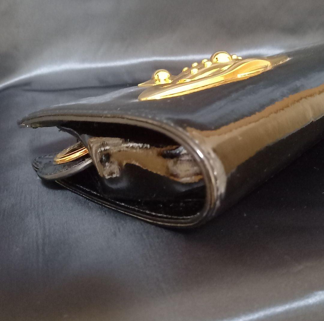 【Vivienne Westwood〈訳あり品〉】エナメルバッグ