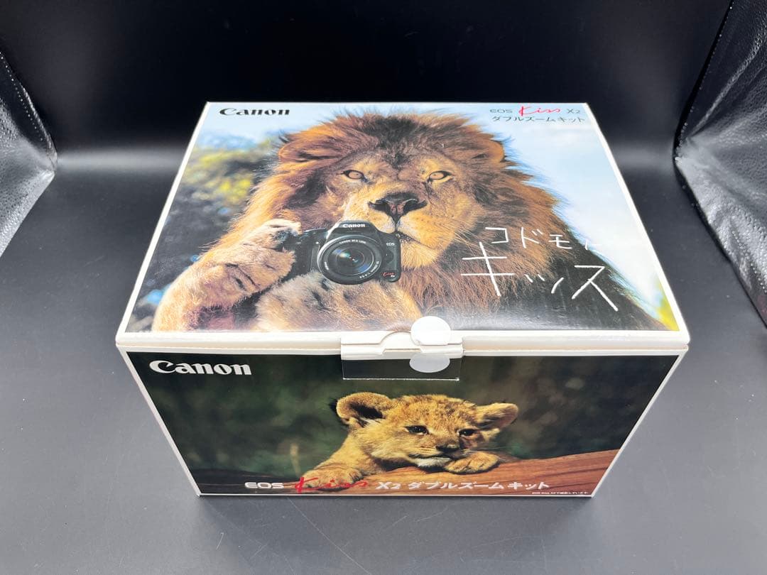 Canon キャノン EOS Kiss X2 ダブルズームキット 一眼レフカメラ