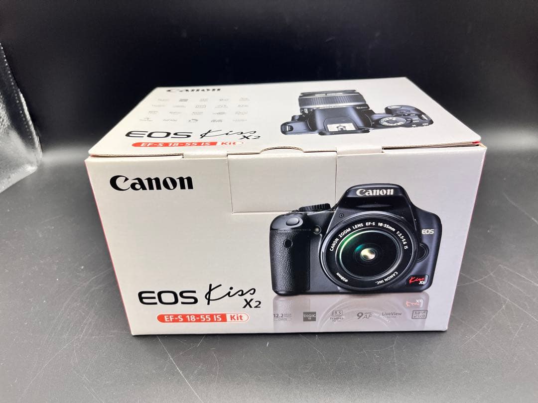 Canon キャノン EOS Kiss X2 ダブルズームキット 一眼レフカメラ
