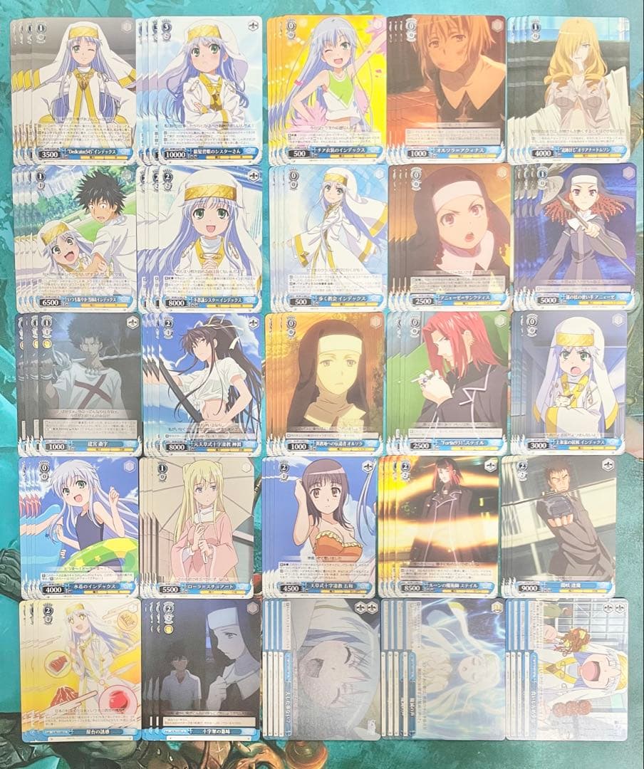 ヴァイスシュヴァルツ ブースターパック 禁書目録＆超電磁砲 1弾 2弾 4コン