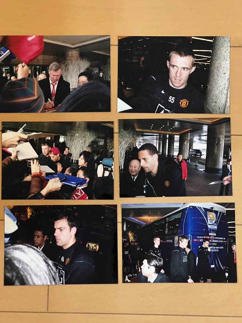 マンチェスター・U 2008年CLファイナル ユニフォーム記念セットサイン入り