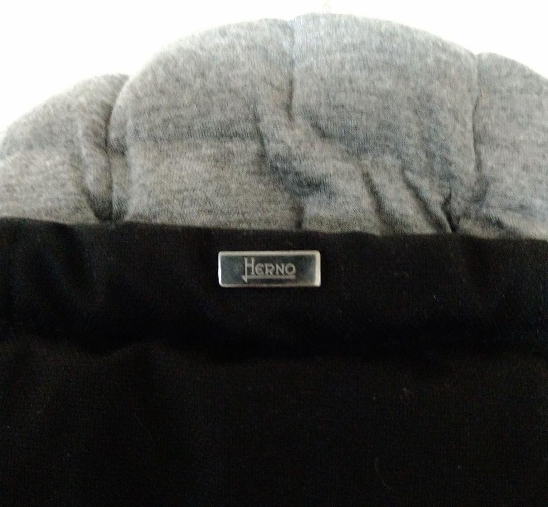 HERNO ヘルノ SUB-ZERO フーデッドダウンコート 44 ブラック