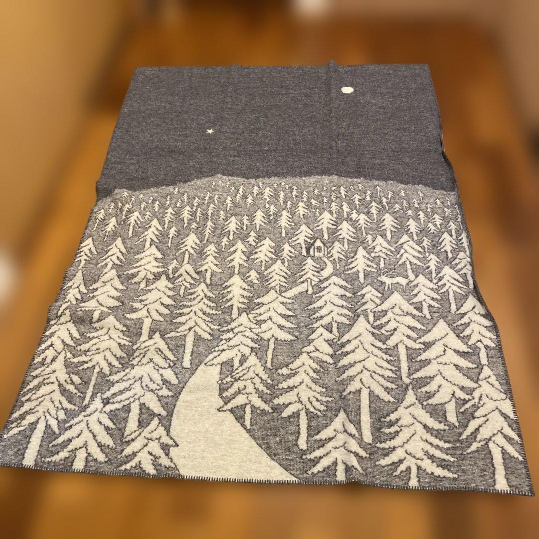 KLIPPAN クリッパン ミナペルホネン ブランケット グレー