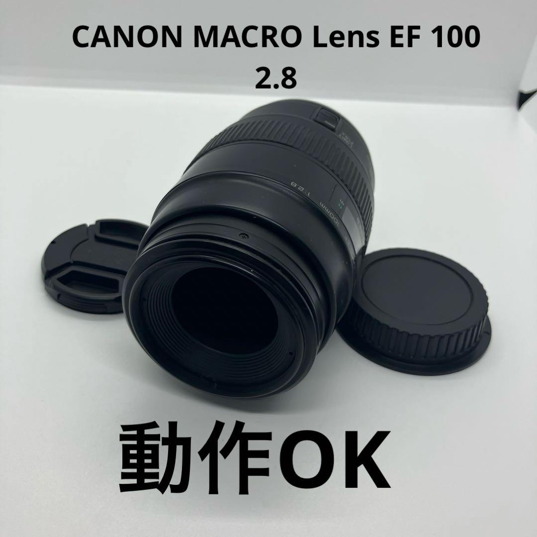 CANON MACRO Lens EF 100 2.8 動作OK