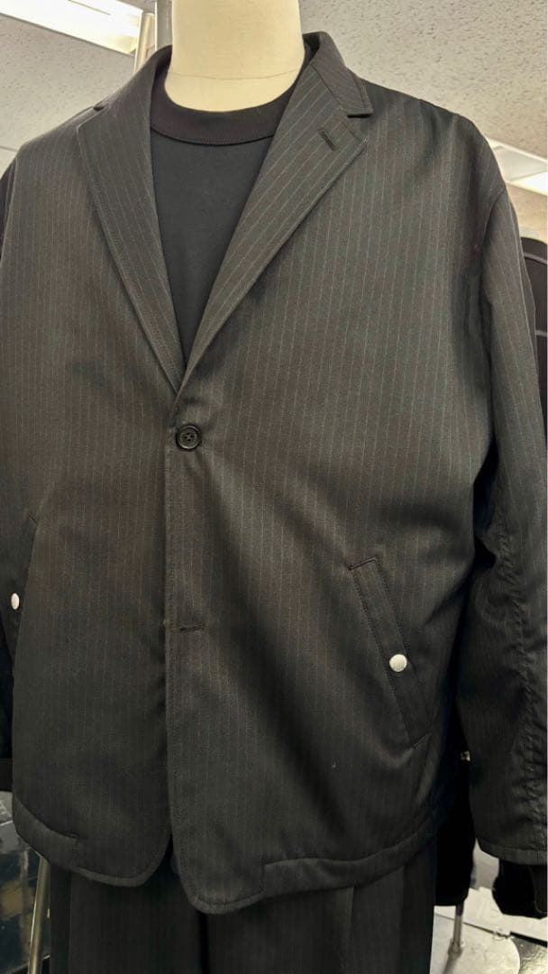 新品 セール 25AW コムデギャルソンオム ウールエステル フライトジャケット