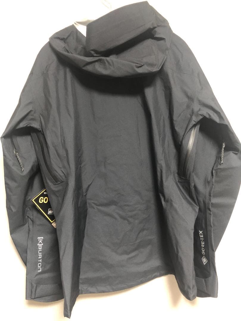 未使用 バートン AK サージェンス ゴアテックス シェル ジャケット 黒 M