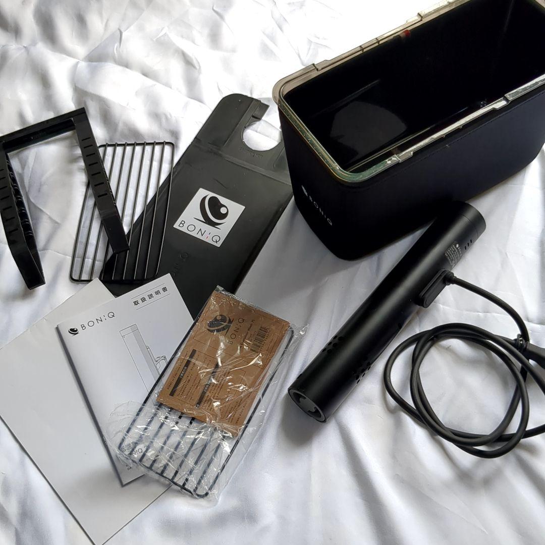 美品✨　保温ケースセット付 BONIQ 2.0　低温調理器 ブラック ボニーク