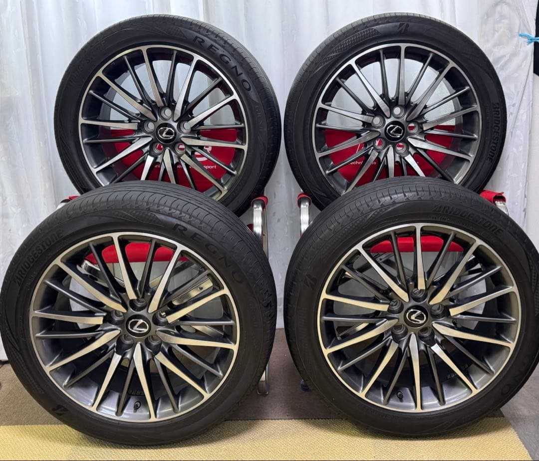 レクサスLS600h 460 fスポーツ純正 BBSホイールREGNOセット