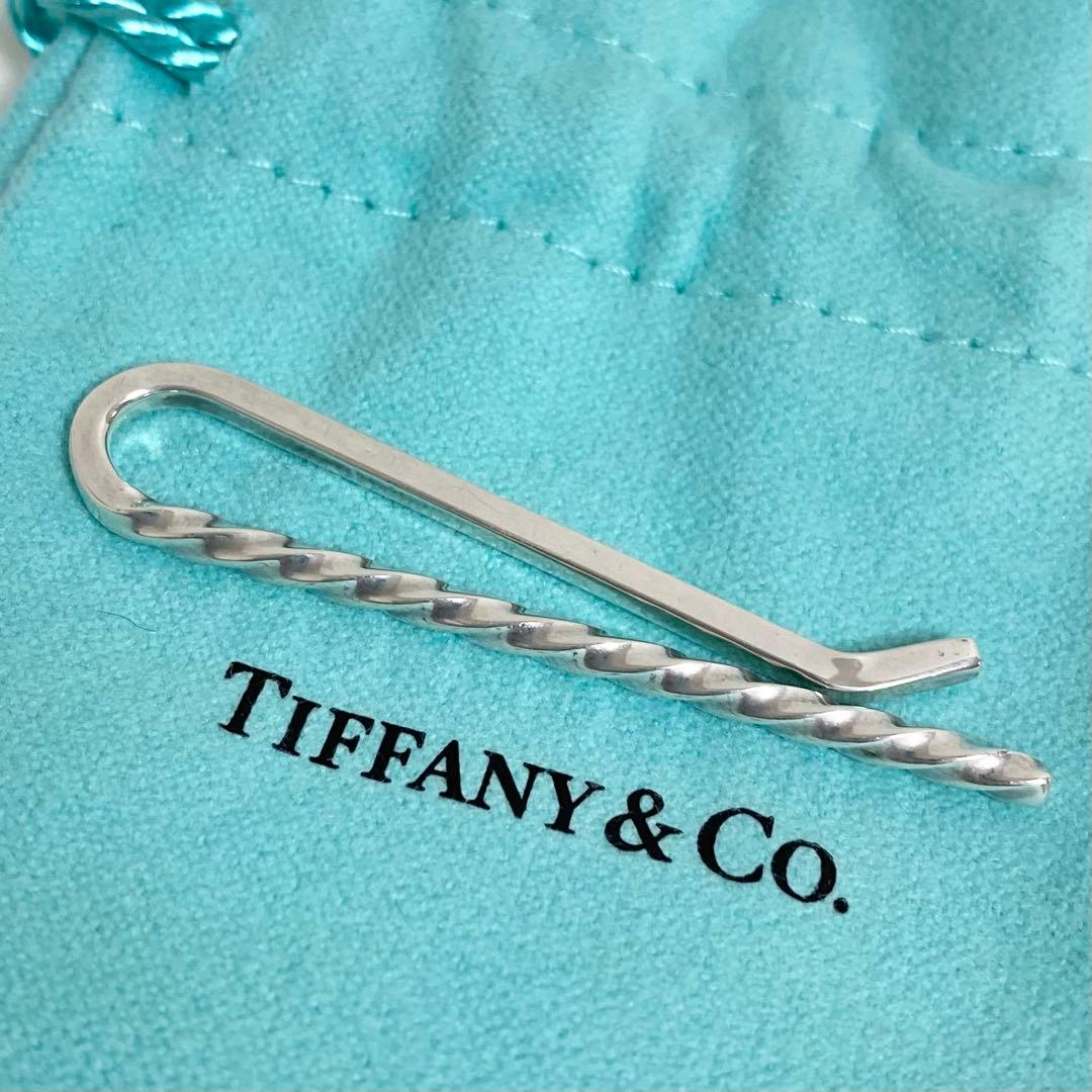 Tiffany & Co. ティファニー ツイスト ナロー ネクタイピン SV