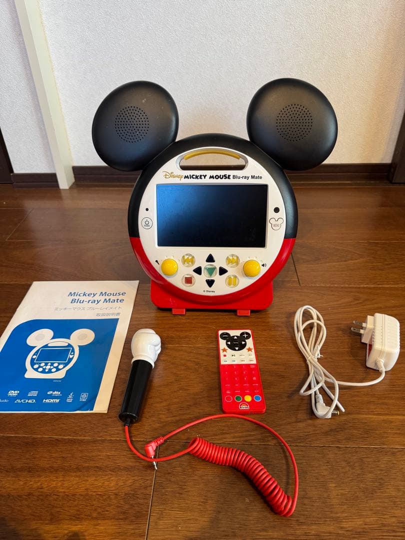 ミッキーマウス　ブルーレイメイト　DWE DVD プレーヤー