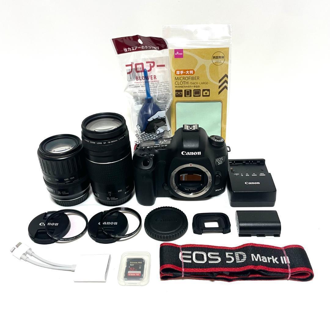 フルサイズ高画質✨Canon EOS 5D Mark III 超望遠セット