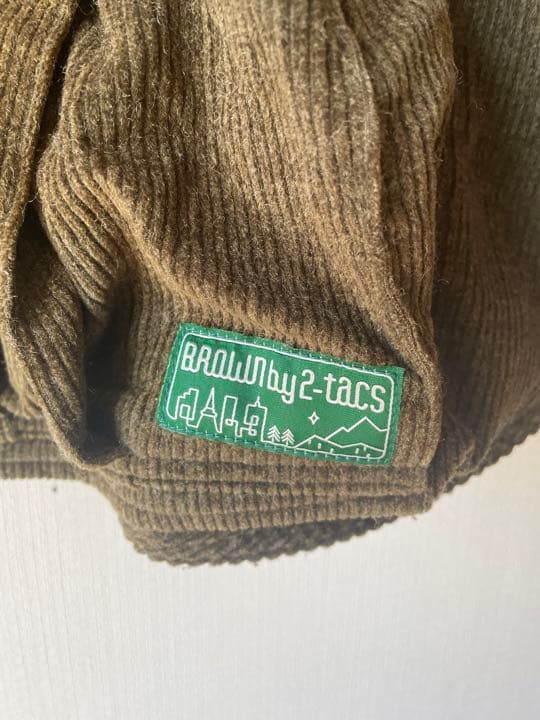 BROWN by 2-tacs・シードイットベスト【オリーブカラー】